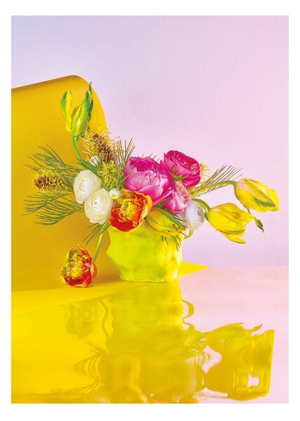 Paper Collective Bloom 03 yellow poster 50x70 cm