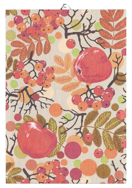 Ekelund Linneväveri Äppelbär kitchen towel 35x50 cm multi