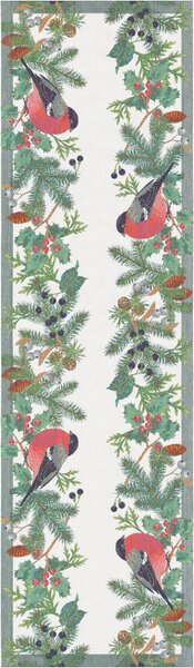 Ekelund Linneväveri Domherre table runner 35x80 cm multi