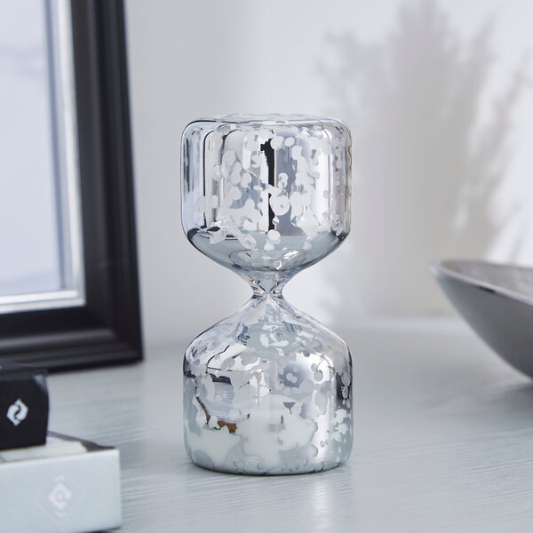 Silver Sand Timer Silver