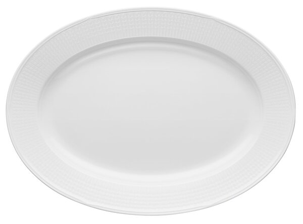 Rörstrand Swedish Grace serving dish oval 29x40 cm snow (white)