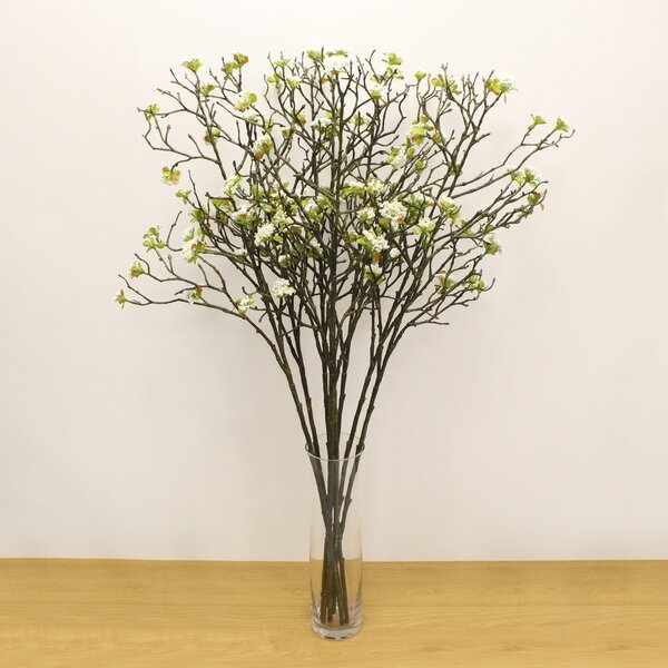 Set of 8 Artificial Budding Maple Branches Brown
