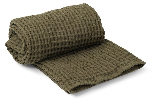 Ferm LIVING Organic bath towel 70x140 cm olive