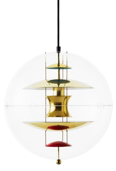 Verpan VP Globe Brass pendant lamp Ø40 cm