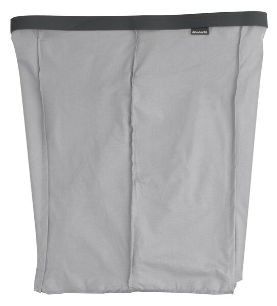 Brabantia Bo laundry basket liner 2x45 L grey