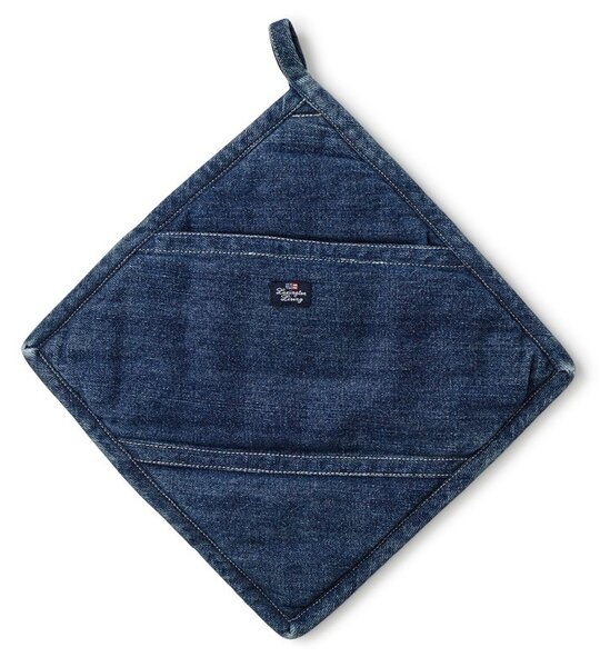 Lexington Icons Denim pot holder denim blue