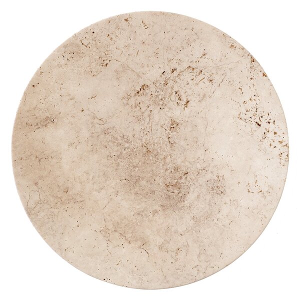 &Tradition Travertine plate SC55 Ø50 cm