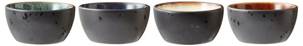 Bitz Bitz bowl set 10 cm 4-pack black