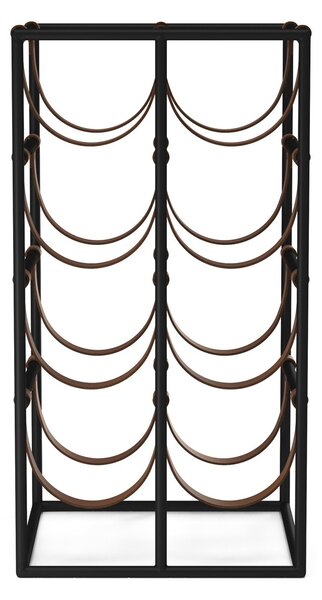 Audo Copenhagen Umanoff wine rack black-brown