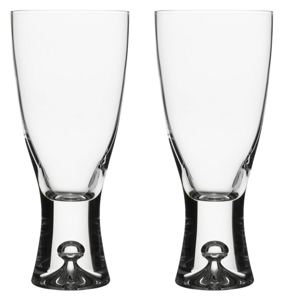 Iittala Tapio beer glass 30 cl 2-pack clear