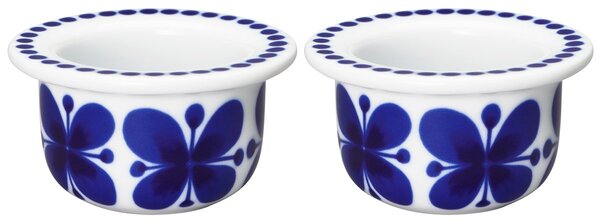 Rörstrand Mon Amie egg cup 2-pack white-blue