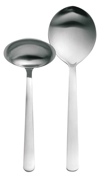 Fiskars Functional Form serving set matte stainless steel