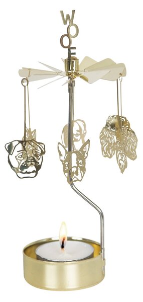 Pluto Design Hundfamilj Angel Chimes Gold