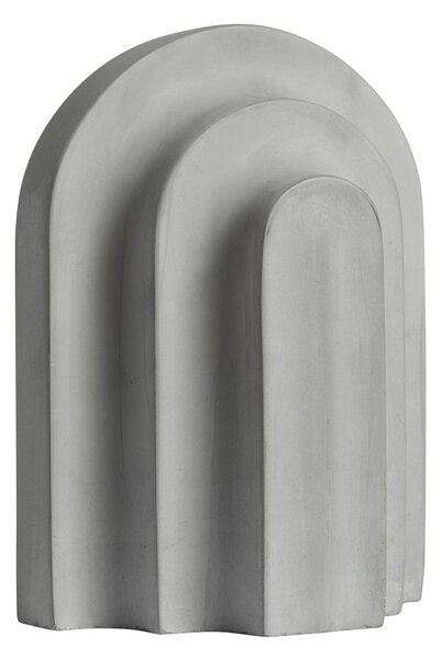 Woud Arkiv bookend grey concrete