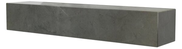 Audo Copenhagen Plinth hylla Brown-grey kendzo marble