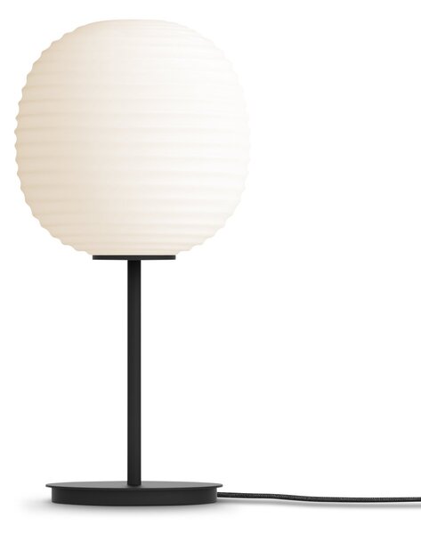 New Works Lantern table lamp small Frosted white opal glass