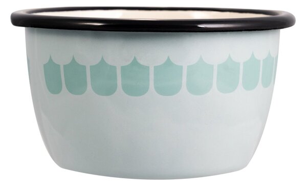 Muurla Vappu enamel bowl 30 cl Green