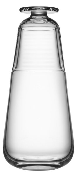 Kosta Boda Viva carafe with glass Clear