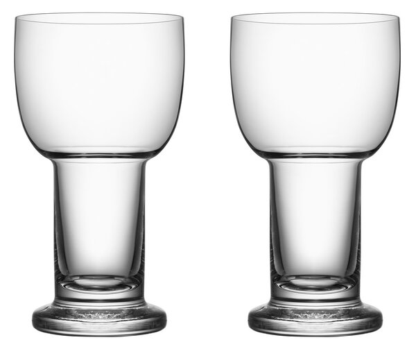 Kosta Boda Picnic glass 48cl 2-pack Clear