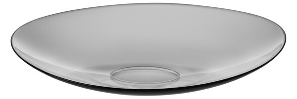 Orrefors Pond saucer 36.3 cm grey