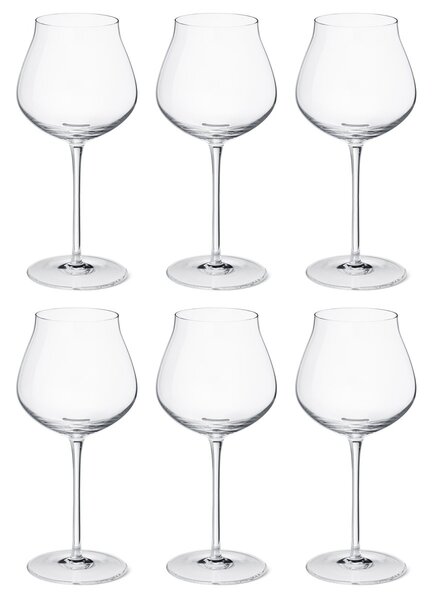 Georg Jensen Sky red wine glass 50 cl 6-pack crystalline