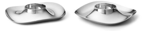 Georg Jensen Cobra egg cup 2-pack stainless steel