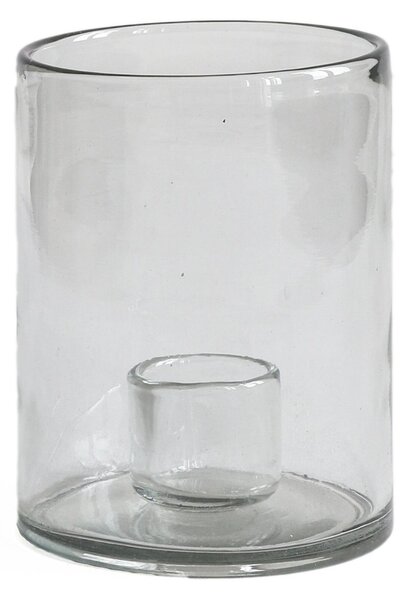 Tell Me More Luna candle sticks Ø12 cm Clear