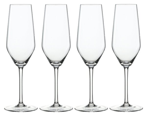 Spiegelau Style champagne glass 4-pack 24 cl