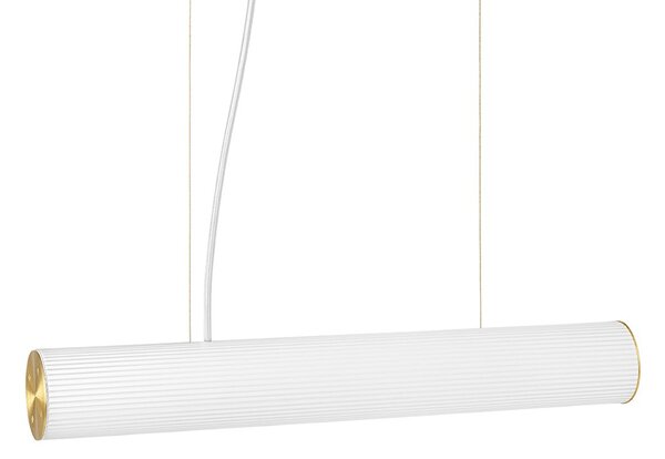 Ferm LIVING Vuelta pendant lamp 60 cm White-brass