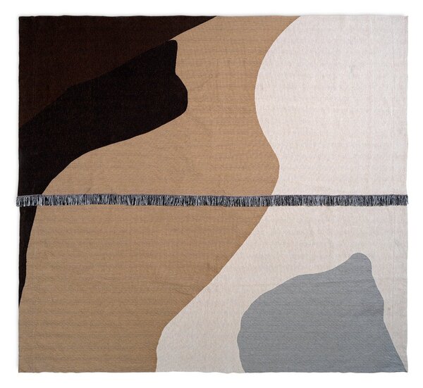 Ferm LIVING Vista bedspread 240x250 cm Sand