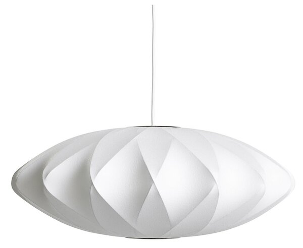 HAY Nelson Bubble Saucer crisscross pendant lamp M Off white