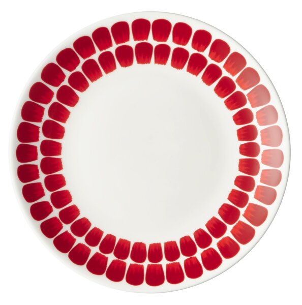 Arabia 24h Tuokio small plate red Ø20 cm