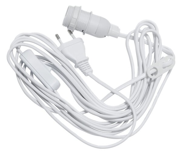 Star Trading Cord stand E14 5 m with switch White