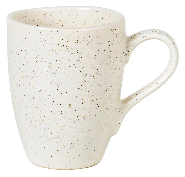 Broste Copenhagen Nordic Vanilla mug with handle 25 cl Cream with grains