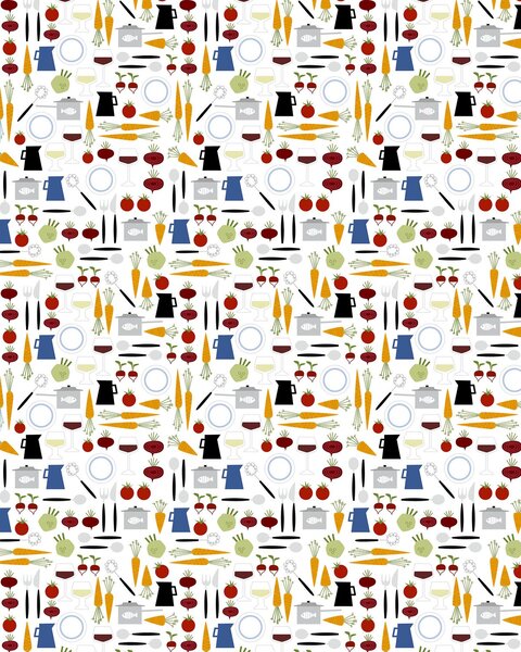 Arvidssons Textil Dinner fabric Multi