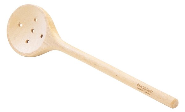 Kockums Jernverk Kockums wooden spoon with 5 hole 30 cm Beech