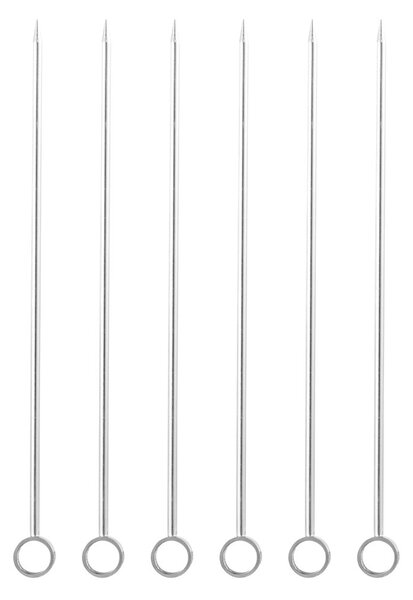 Dorre Carita cocktail sticks 6-pack Stainless steel