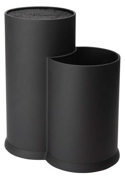 Dorre Vida knife block and utensil holder 23 cm Black