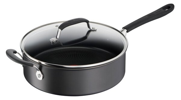 Tefal Jamie Oliver Quick & Easy anodised saute pan hard 26 cm