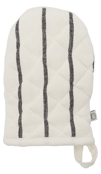 House Doctor Dry grill glove White-black stripe