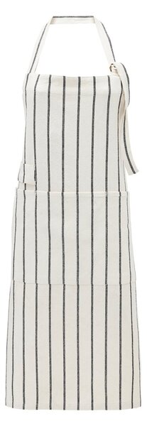 House Doctor Dry apron 90x90 cm White-black stripe