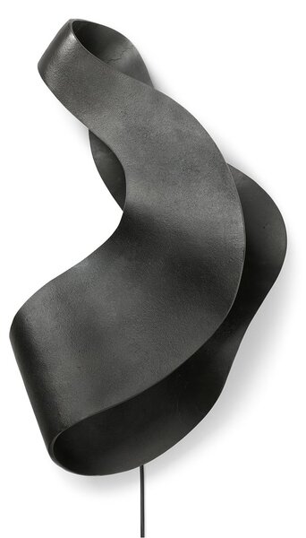 Ferm LIVING Oyster wall lamp Black