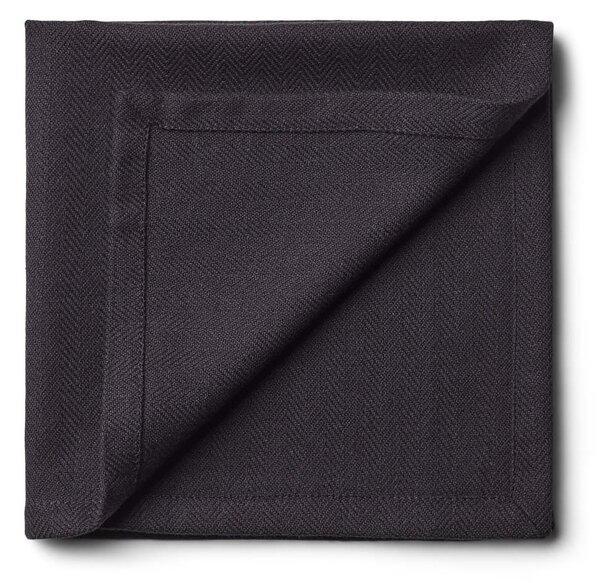 Humdakin Humdakin fabric napkin 40x40 cm 2-pack Coal