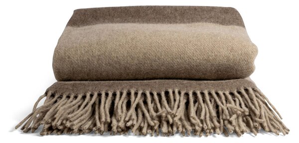 Sagaform Ulle wool throw Beige-brown