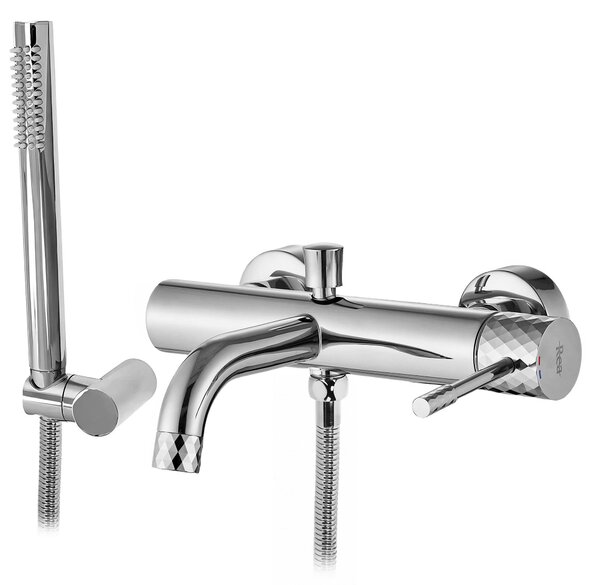Bathroom faucet Rea Lungo Diamond Chrome
