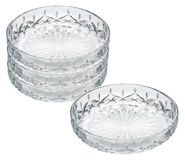 Aida Harvey plate Ø16 cm 4-pack Clear