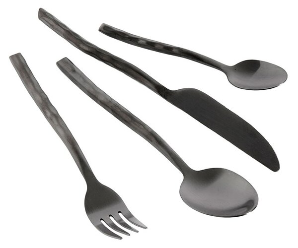 MUUBS Uta cutlery 16 pieces Matt black