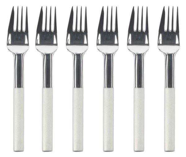 Gense Nobel cake fork 6-pack Stainless steel