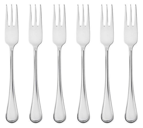 Gense Oxford cake fork 6-pack Stainless steel