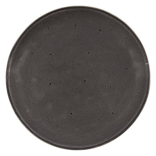 House Doctor Rustic small plate Ø20 cm Dark grey